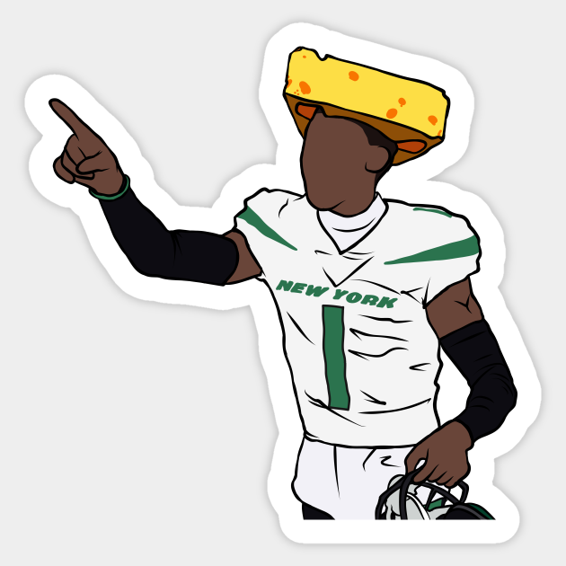 Sauce Gardner Cheesehead Sauce Gardner Sticker TeePublic